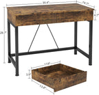 Computer Desk with Drawers Dressing Table Vanity Make