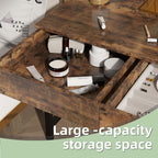 Computer Desk with Drawers Dressing Table Vanity Make