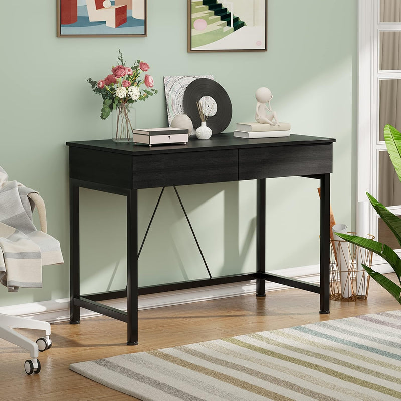 Computer Desk with Drawers Dressing Table Vanity Make