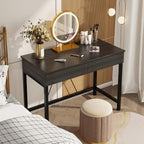 Computer Desk with Drawers Dressing Table Vanity Make