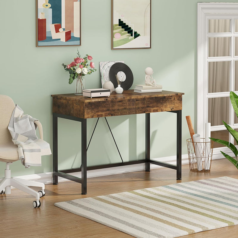 Computer Desk with Drawers Dressing Table Vanity Make