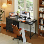 Computer Desk with Drawers Office Storage