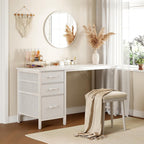 Computer Desk with Drawers Office Storage