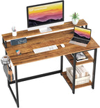 Computer Desk with Full Monitor Stand 100CM