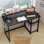 Computer Desk with Full Monitor Stand 120CM