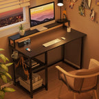 Computer Desk with Full Monitor Stand 120CM