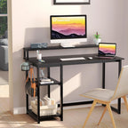 Computer Desk with Full Monitor Stand 120CM