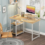 Office Desk with Monitor Stand