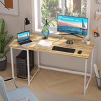 Office Desk with Monitor Stand
