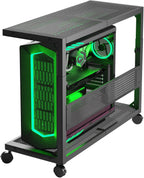 Computer Tower Stand Height Adjustable 2-Tier Atx-Case PC
