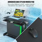 Computer Tower Stand Height Adjustable 2-Tier Atx-Case PC