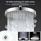Concealed Shower Mixer Set 2-Outlet Brass System