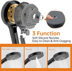 Concealed Shower Mixer Set 2-Outlet Brass System
