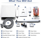 Concealed Shower Set Head and Hose 2 Ways