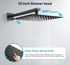 Concealed Shower Set Head and Hose 2 Ways