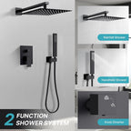 Concealed Shower Set Head and Hose 2 Ways