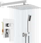 Concealed Shower System Bathroom Luxury Rain Mixer Combo