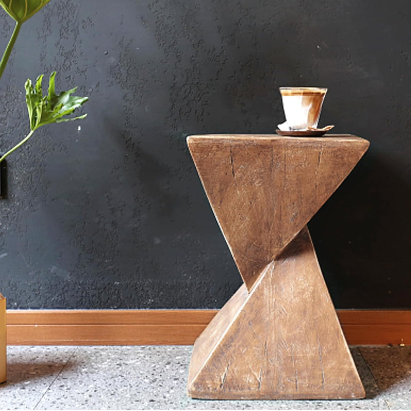 Concrete Art Side Table Lightweight: Modern Accent