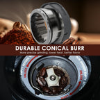 Conical Burr Coffee Grinder Electric 51 Precise Grind