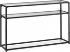 Console Table 2 Shelves Hallway Living Room Metal