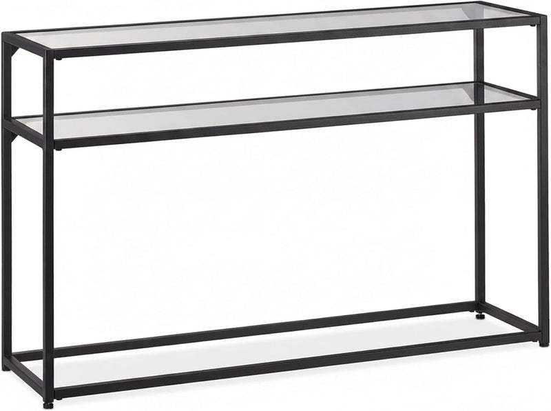 Console Table 2 Shelves Hallway Living Room Metal