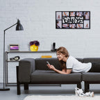 Console Table 2 Shelves Hallway Living Room Metal