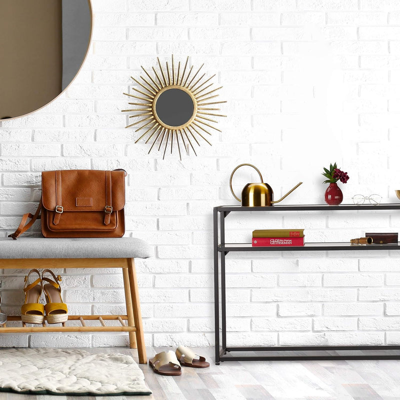 Console Table 2 Shelves Hallway Living Room Metal