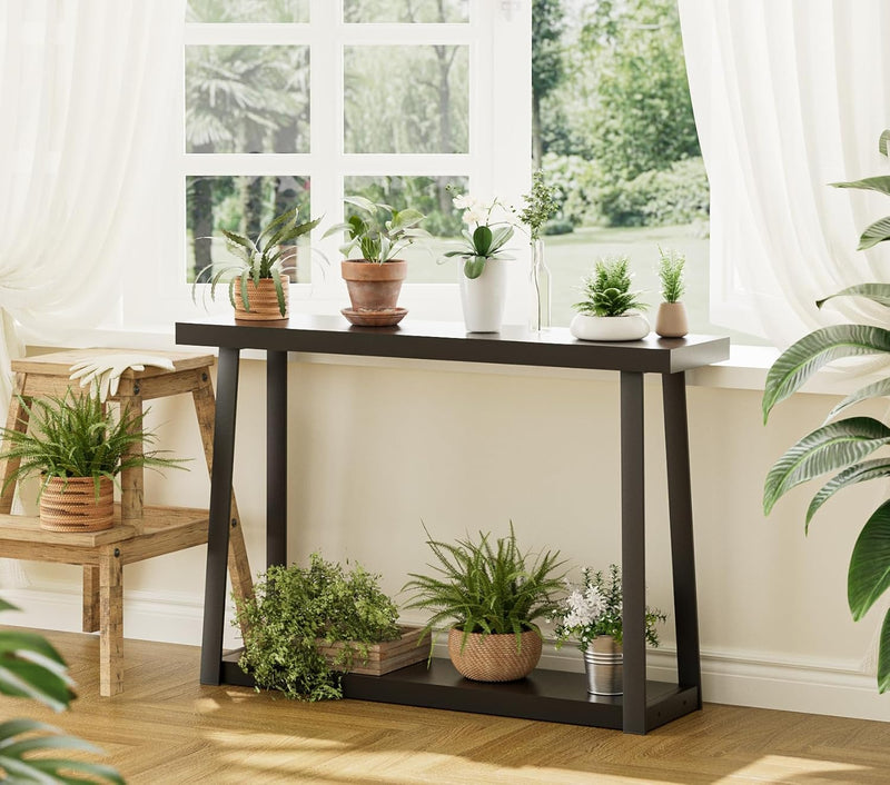 Console Table 2-Tier 120CM Long Hallway with Storage