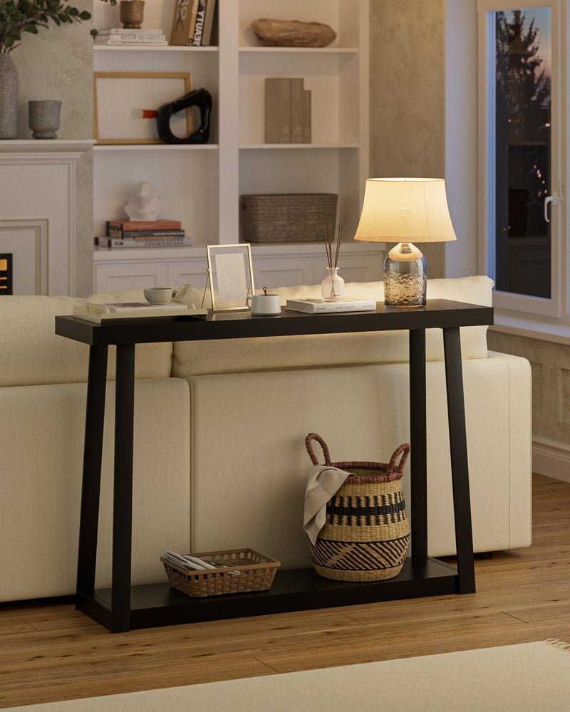 Console Table 2-Tier 120CM Long Hallway with Storage