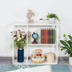 Console Table 3 Shelf Sofa Thin Entryway Metal