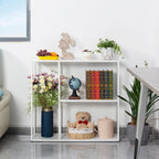 Console Table 3 Shelf Sofa Thin Entryway Metal