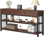 Console Table Entryway Tables with Storage Drawers