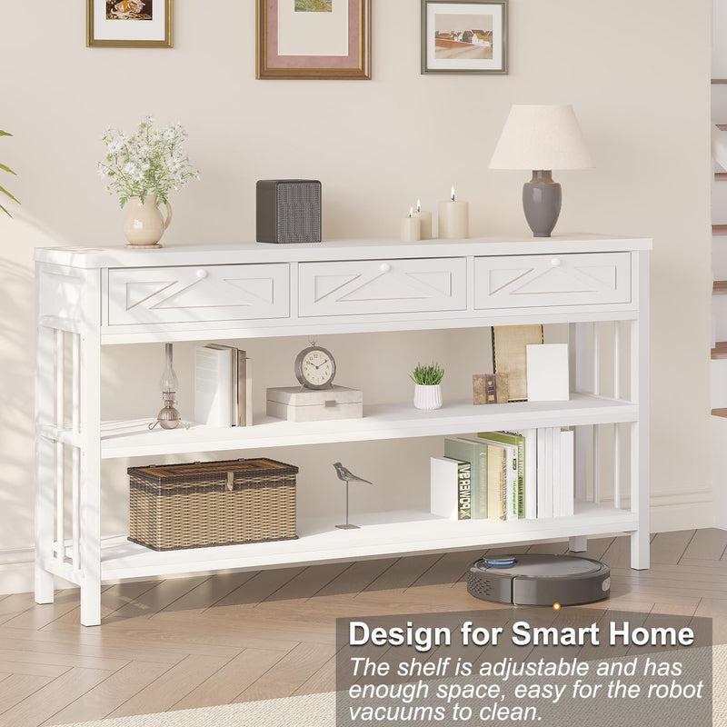 Console Table Entryway Tables with Storage Drawers