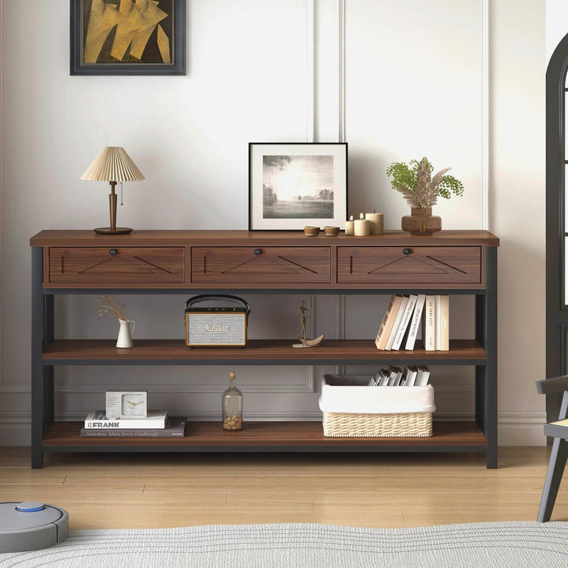 Console Table Entryway Tables with Storage Drawers