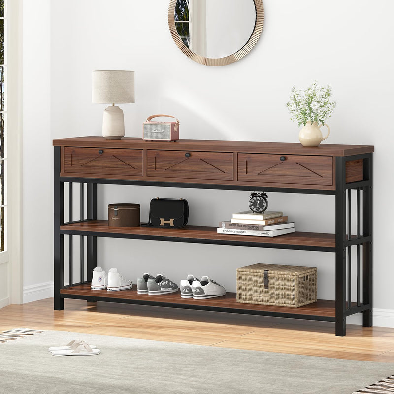 Console Table Entryway Tables with Storage Drawers