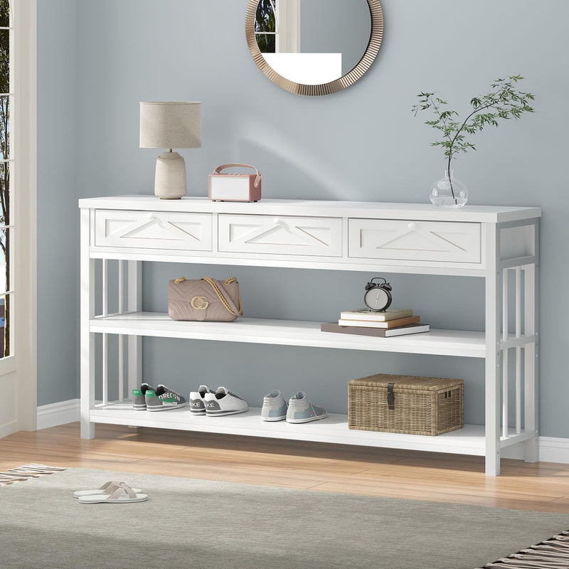 Console Table Entryway Tables with Storage Drawers