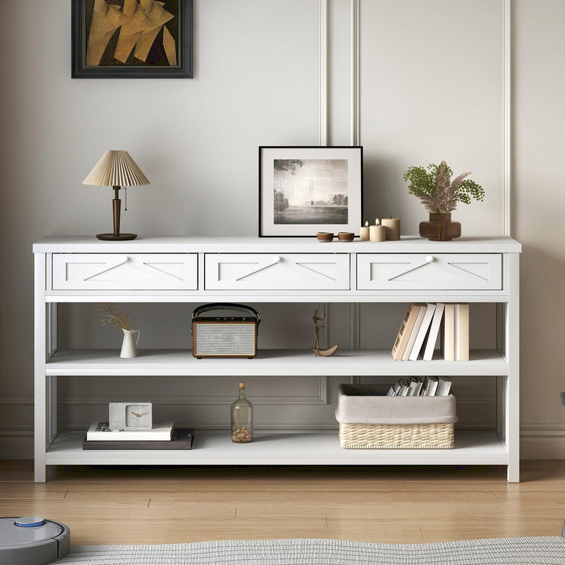 Console Table Entryway Tables with Storage Drawers