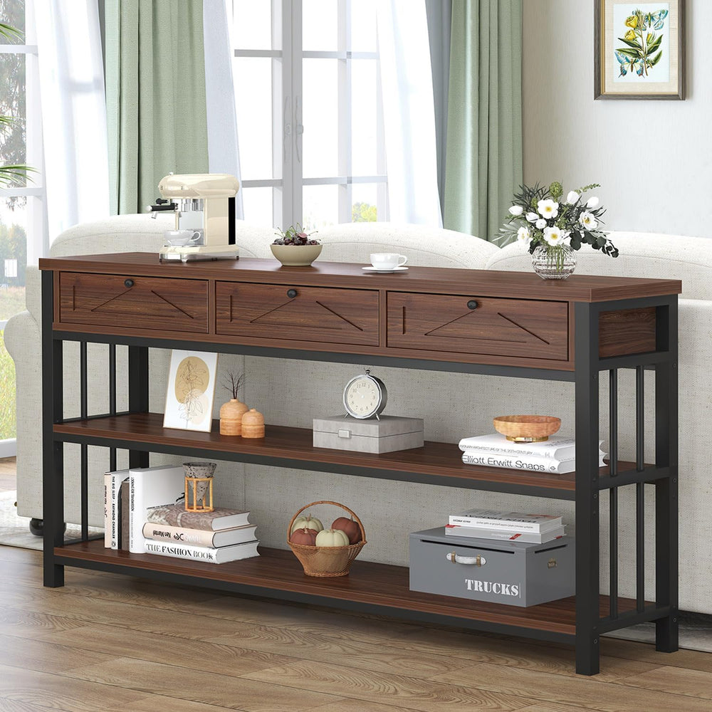 Console Table Entryway Tables with Storage Drawers