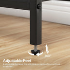 Console Table Slim with 2 Non-Woven Drawers Hallway