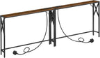 Console Table with Charging Station 100CM Narrow (2 Pack)