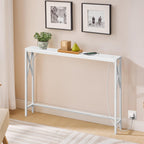 Console Table with Charging Station 100CM Narrow (2 Pack)