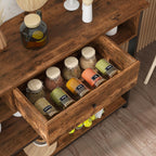 Console Table with Drawer Shelves 100CM Hallway Storage