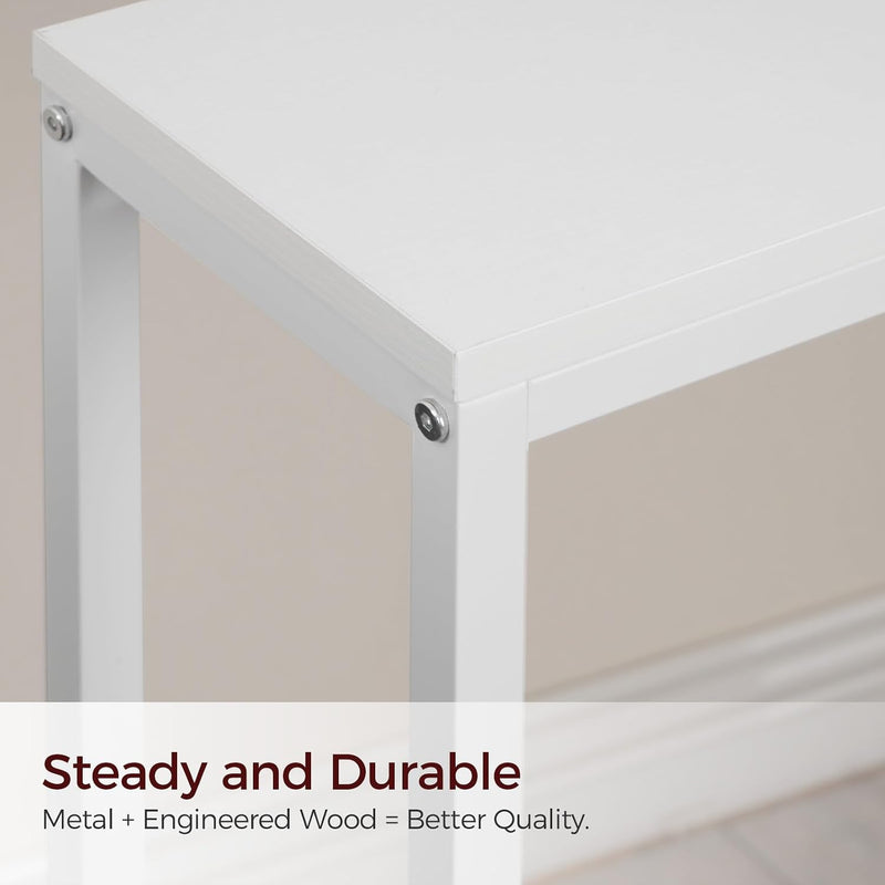 Console Table with Power Outlet Narrow