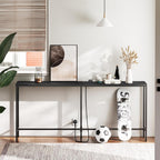 Console Table with Power Outlet Narrow