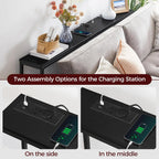 Console Table with Power Outlet Narrow