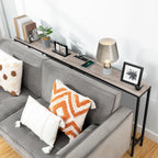 Console Table with Power Outlet Narrow