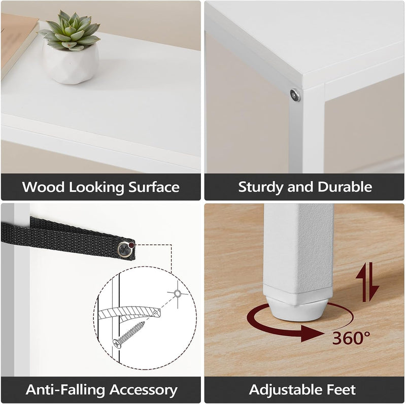 Console Table with Power Outlet Narrow