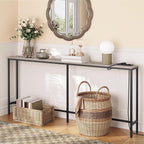 Console Table with Power Outlet Narrow
