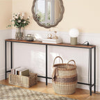 Console Table with Power Outlet Narrow