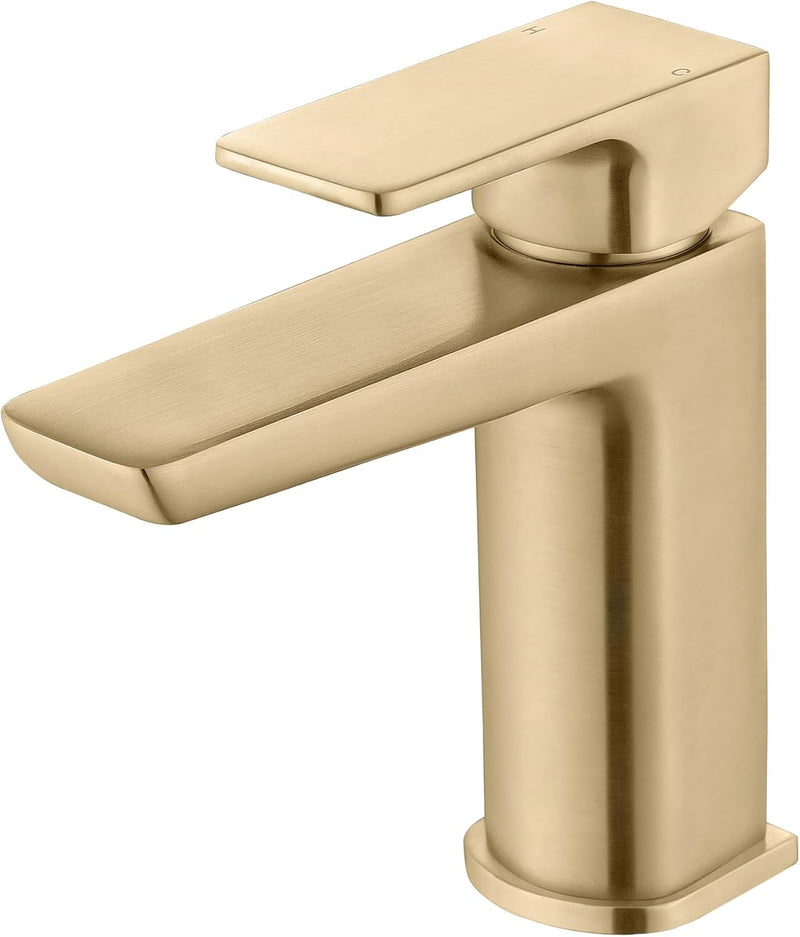 Contemporary Basin Sink Mixer Tap with Pop Up